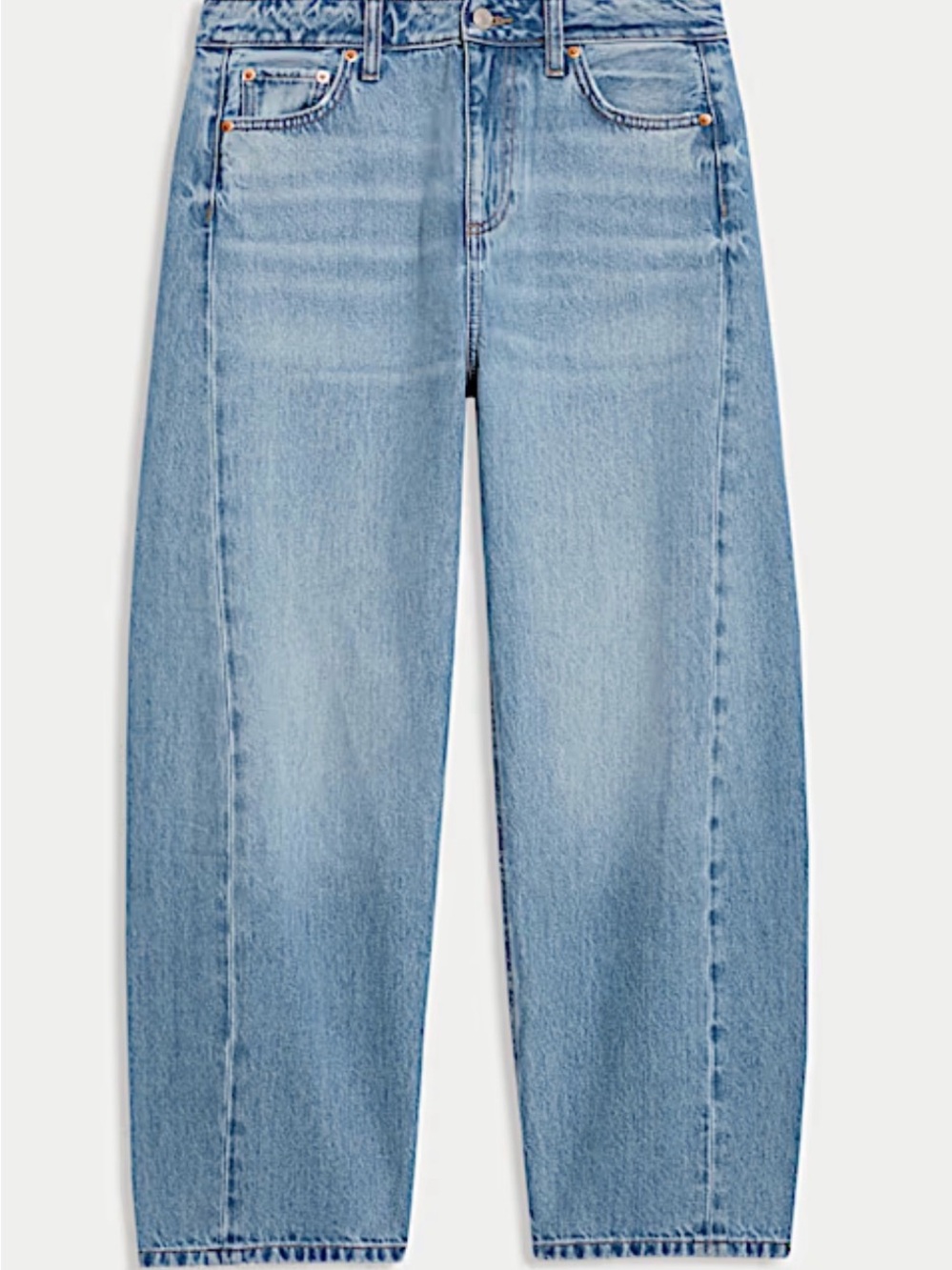 Marks & Spencer Mid Rise Barrel Jeans